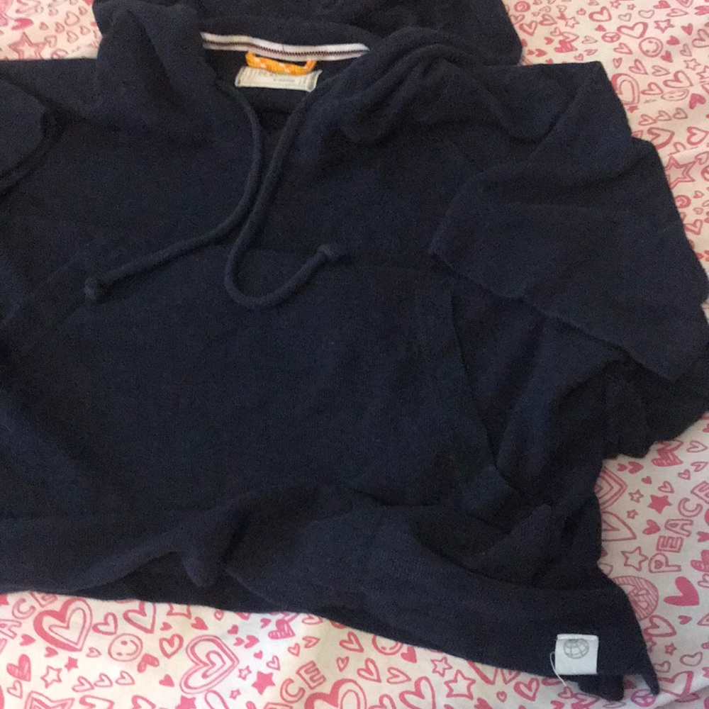 Free Planet Short Sleeve Kangaroo Pouch Hoodie XL